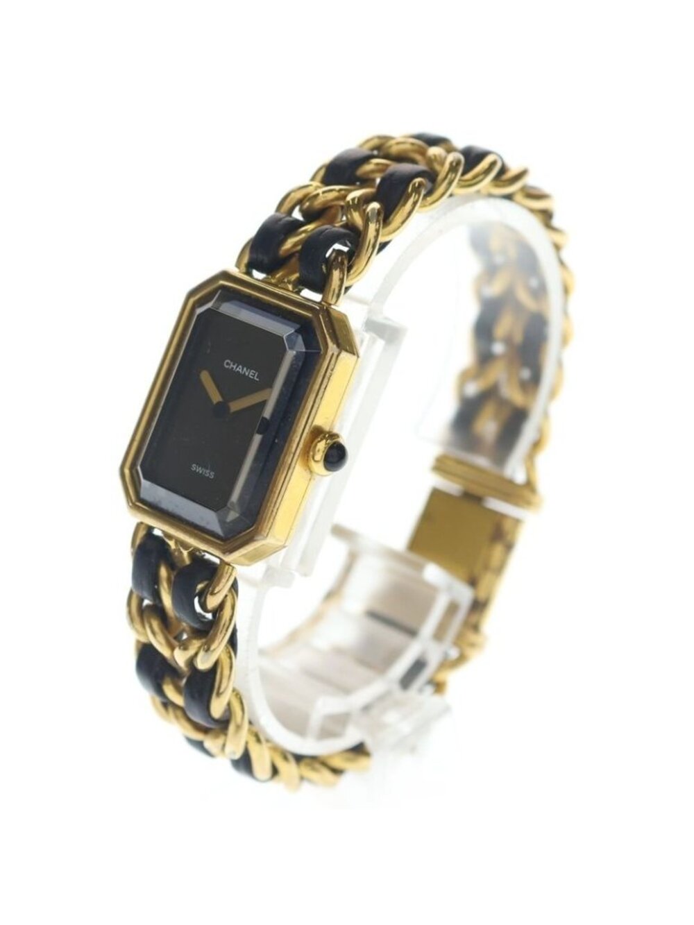 Chanel Premier L Black Dial Leather Quartz Watch - Picture 4 of 6